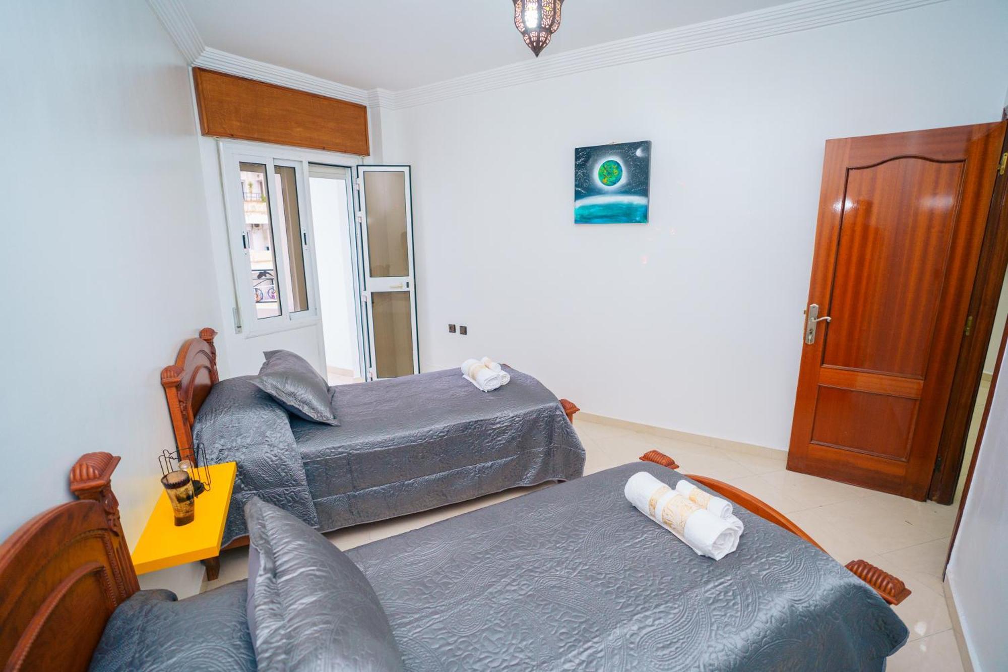 Bright Apartment With Sea View, Few Steps Away From The Tgv Ταγγέρη Εξωτερικό φωτογραφία